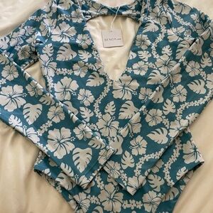 Benoa Swim Kialoa One Piece - Blue Hawaii